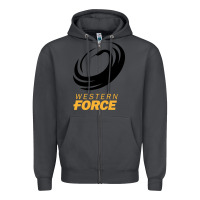 Smoke western force rugby super league Zipper Hoodie - linhVisuals