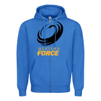 True Royal western force rugby super league Zipper Hoodie - linhVisuals