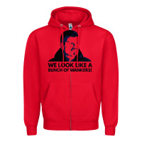 Red an unimpressed guenther steiner Zipper Hoodie - linhVisuals