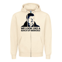 Sandshell an unimpressed guenther steiner Zipper Hoodie - linhVisuals