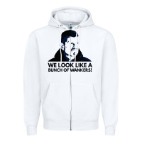 White an unimpressed guenther steiner Zipper Hoodie - linhVisuals