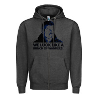 Charcoal Heather an unimpressed guenther steiner Zipper Hoodie - linhVisuals