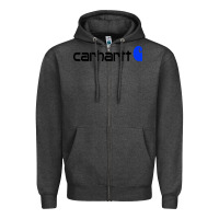 Charcoal Heather carhartt Zipper Hoodie - linhVisuals