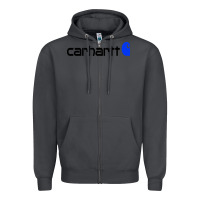 Smoke carhartt Zipper Hoodie - linhVisuals