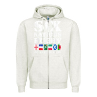 Oatmeal Heather rugby 6 nations england france ireland italy scotland wales t shirt Zipper Hoodie - linhVisuals