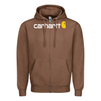 Chestnut carhartt Zipper Hoodie - linhVisuals