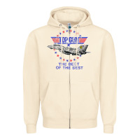 Sandshell top gun the best of the best Zipper Hoodie - linhVisuals