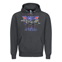Smoke top gun the best of the best Zipper Hoodie - linhVisuals
