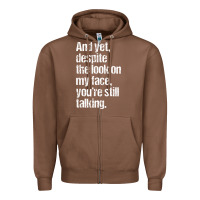 Chestnut trending sarcastic adult humor Zipper Hoodie - linhVisuals