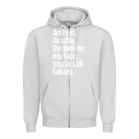Dove Grey trending sarcastic adult humor Zipper Hoodie - linhVisuals