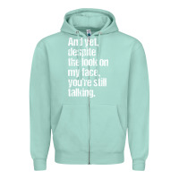 Seafoam trending sarcastic adult humor Zipper Hoodie - linhVisuals