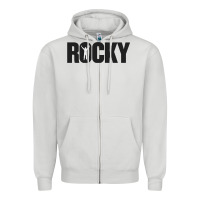 Dove Grey movie sport rocky Zipper Hoodie - linhVisuals