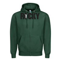 Sports Green movie sport rocky Zipper Hoodie - linhVisuals