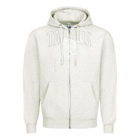 Oatmeal Heather taurus zodiac sign horoscope may astrology t shirt Zipper Hoodie - linhVisuals