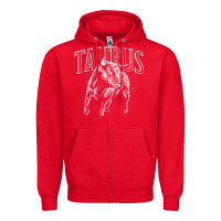 Red taurus zodiac sign horoscope may astrology t shirt Zipper Hoodie - linhVisuals