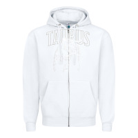 White taurus zodiac sign horoscope may astrology t shirt Zipper Hoodie - linhVisuals