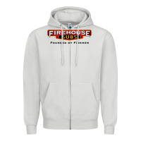 Dove Grey firehouse subs Zipper Hoodie - linhVisuals