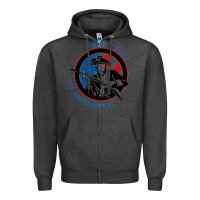 Charcoal Heather american patriot Zipper Hoodie - linhVisuals