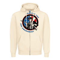 Sandshell american patriot Zipper Hoodie - linhVisuals