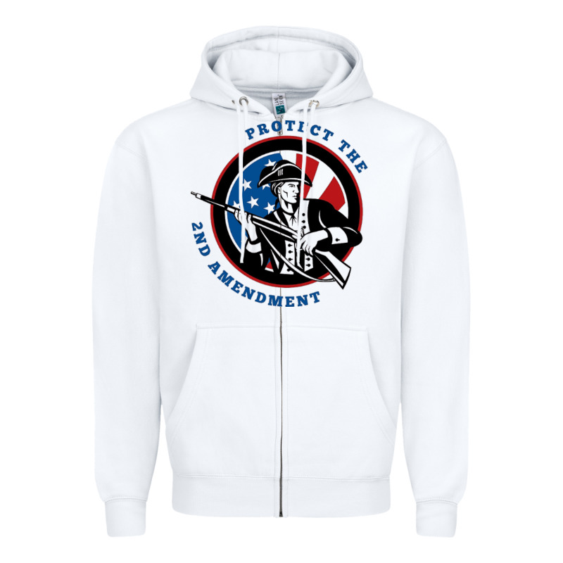 American Patriot Zipper Hoodie by linhVisuals | Teevron