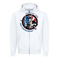 White american patriot Zipper Hoodie - linhVisuals