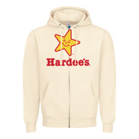 Sandshell hardee's Zipper Hoodie - linhVisuals