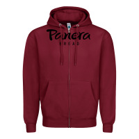 Burgundy panera bread Zipper Hoodie - linhVisuals