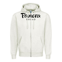 Oatmeal Heather panera bread Zipper Hoodie - linhVisuals