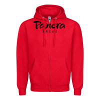 Red panera bread Zipper Hoodie - linhVisuals