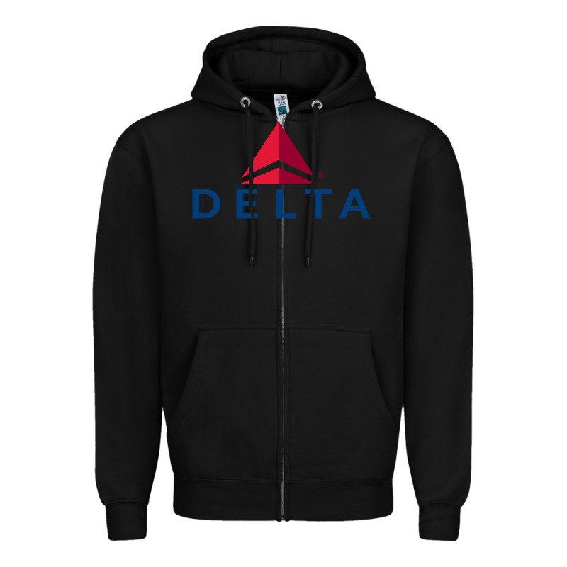 Delta Zipper Hoodie by linhVisuals | Teevron