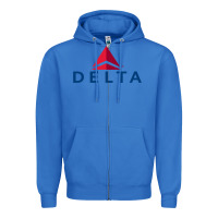 True Royal DELTA Zipper Hoodie - linhVisuals