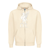 Sandshell LIVERPOOL CLUB Zipper Hoodie - linhVisuals