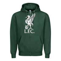 Sports Green LIVERPOOL CLUB POPULAR Zipper Hoodie - linhVisuals