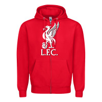Liverpool Club Popular Zipper Hoodie | Teevron