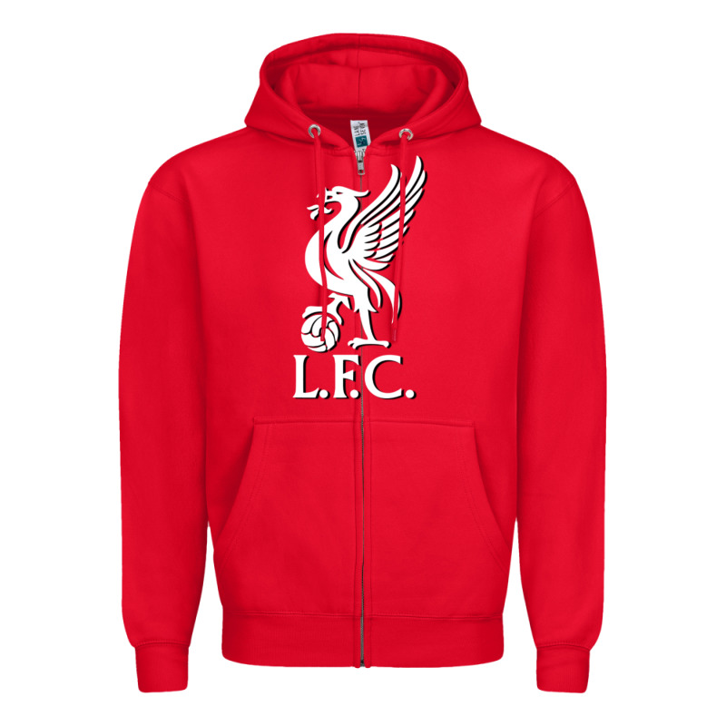 Liverpool Club Popular Zipper Hoodie by linhVisuals | Teevron