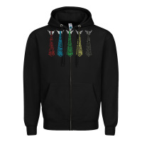 Black tally hall ties Zipper Hoodie - linhVisuals