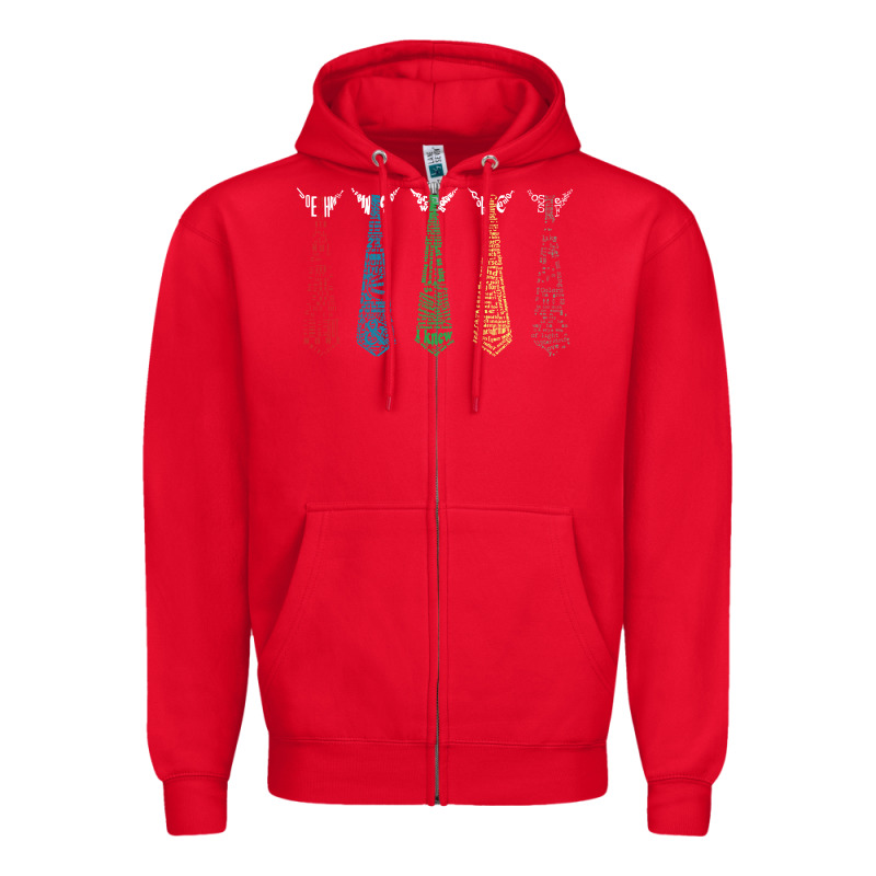 Tally Hall Ties Zipper Hoodie by linhVisuals | Teevron