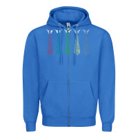 True Royal tally hall ties Zipper Hoodie - linhVisuals