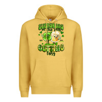 Antique Gold everybody in the pub getting tipsy artiststas Premium Hoodie - Artiststas