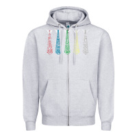 Heather Grey tally hall ties Zipper Hoodie - linhVisuals