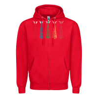 Tally Hall Ties Zipper Hoodie | Teevron