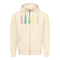 Sandshell tally hall ties Zipper Hoodie - linhVisuals
