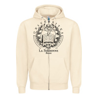 Sandshell universite paris la sorbonne Zipper Hoodie - linhVisuals