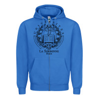 True Royal universite paris la sorbonne Zipper Hoodie - linhVisuals