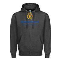 Charcoal Heather auntie anne's Zipper Hoodie - linhVisuals