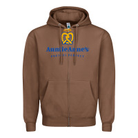 Chestnut auntie anne's Zipper Hoodie - linhVisuals