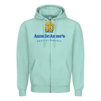 Seafoam auntie anne's Zipper Hoodie - linhVisuals