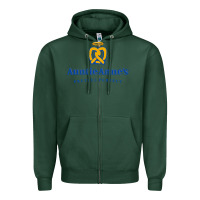 Sports Green auntie anne's Zipper Hoodie - linhVisuals