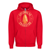 Red arrowhead collector essential Zipper Hoodie - linhVisuals