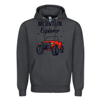 Smoke mountain explorer Zipper Hoodie - linhVisuals